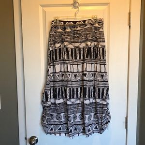 Print skirt